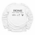 Home Stead School Grown Flowers Book Chicken Youth Long Sleeve Tee