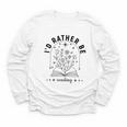 I’d Rather Be Reading Minimal Book Lover Arch Youth Long Sleeve Tee