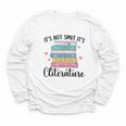 It's Not Smut It's Literature Dark Romance Smutt Book Lover Youth Long Sleeve Tee