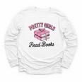 Pretty Girls Read Books Bookworm Book Lover Teacher Youth Long Sleeve Tee