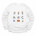 Read Book Characters I Can Do Hard Things Back To School Youth Long Sleeve Tee