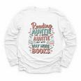 Reading Auntie Book Lover For Bookworm Aunt Youth Long Sleeve Tee