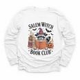 Salem WItch Book Club Halloween Raccoon Witch Reading Book Youth Long Sleeve Tee Salem WItch Book Club Halloween Raccoon Witch Reading Book Youth Long Sleeve Tee