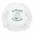 He Sees What You'Ve Been Reading Christmas Bookish Santa Premium Tri-Blend Youth Long Sleeve Tee He Sees What You'Ve Been Reading Christmas Bookish Santa Premium Tri-Blend Youth Long Sleeve Tee