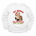 Smut Reader Christmas My Books May Be Naughty But I'm Nice Youth Long Sleeve Tee