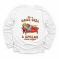 Smut Reader Be A Good Girl & Spread Those Pages Spicy Book Youth Long Sleeve Tee