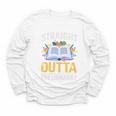 Straight Outta The Library Book Lover Men Women Premium Tri-Blend Youth Long Sleeve Tee Straight Outta The Library Book Lover Men Women Premium Tri-Blend Youth Long Sleeve Tee