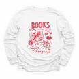 Valentines Book Lover Romance Books Are My Love Language Youth Long Sleeve Tee Valentines Book Lover Romance Books Are My Love Language Youth Long Sleeve Tee