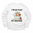 Vintage I Read Past My Bedtime Cute Sleeping Bear Book Lover Youth Long Sleeve Tee Vintage I Read Past My Bedtime Cute Sleeping Bear Book Lover Youth Long Sleeve Tee